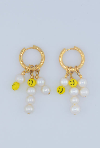 Mr. Happy Turns 1 Earrings