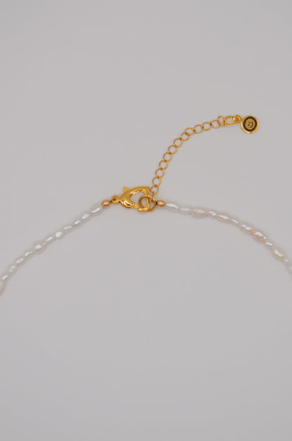 Pearly Initial Necklace